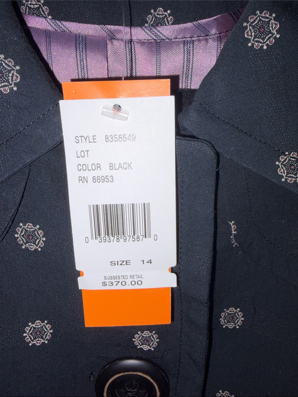 Cynthia Rowley Button Front Jacket - Picture 3 of 6
